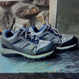 Deer Stags Gray and Blue Athletic Shoes